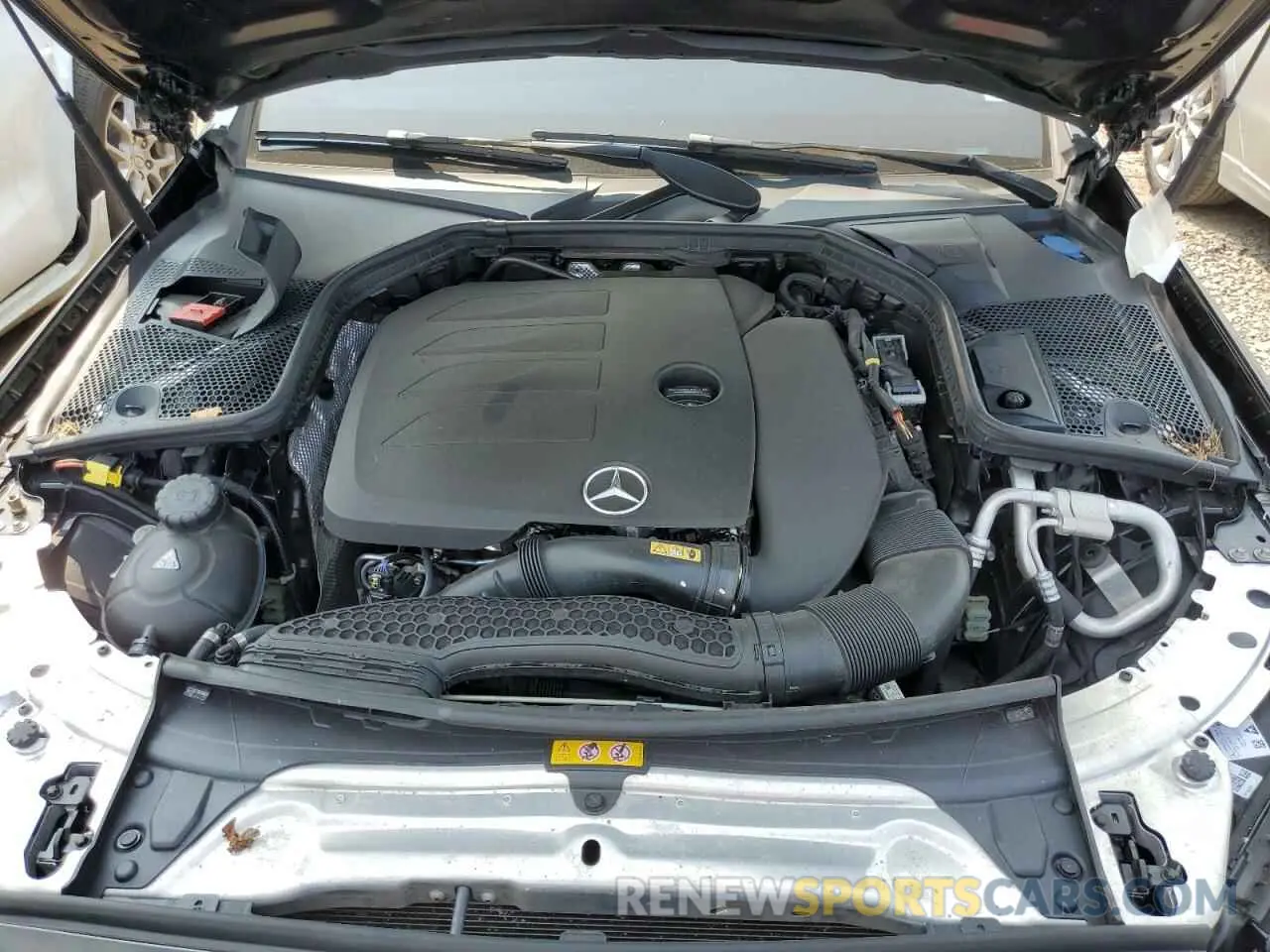 11 Photograph of a damaged car W1KWF8EB4MR645999 MERCEDES-BENZ C-CLASS 2021