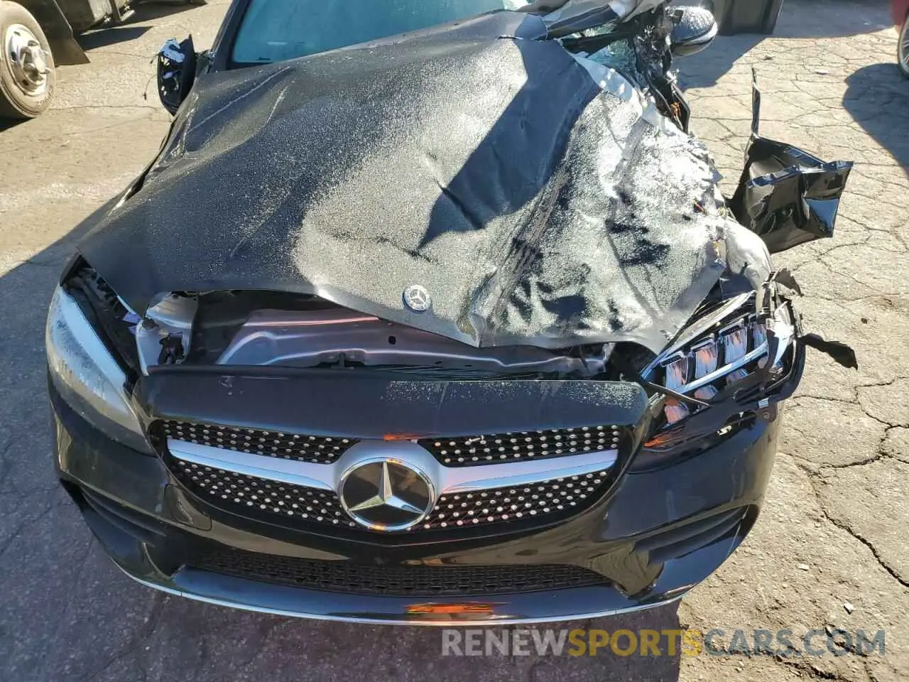 11 Photograph of a damaged car W1KWF8EB4MR648305 MERCEDES-BENZ C-CLASS 2021