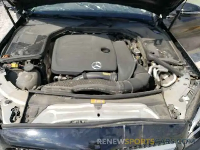 11 Photograph of a damaged car W1KWF8EB5MR615653 MERCEDES-BENZ C-CLASS 2021