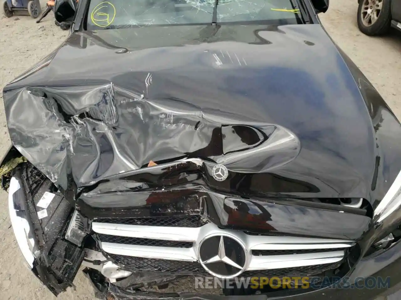 7 Photograph of a damaged car W1KWF8EB7MR624919 MERCEDES-BENZ C-CLASS 2021