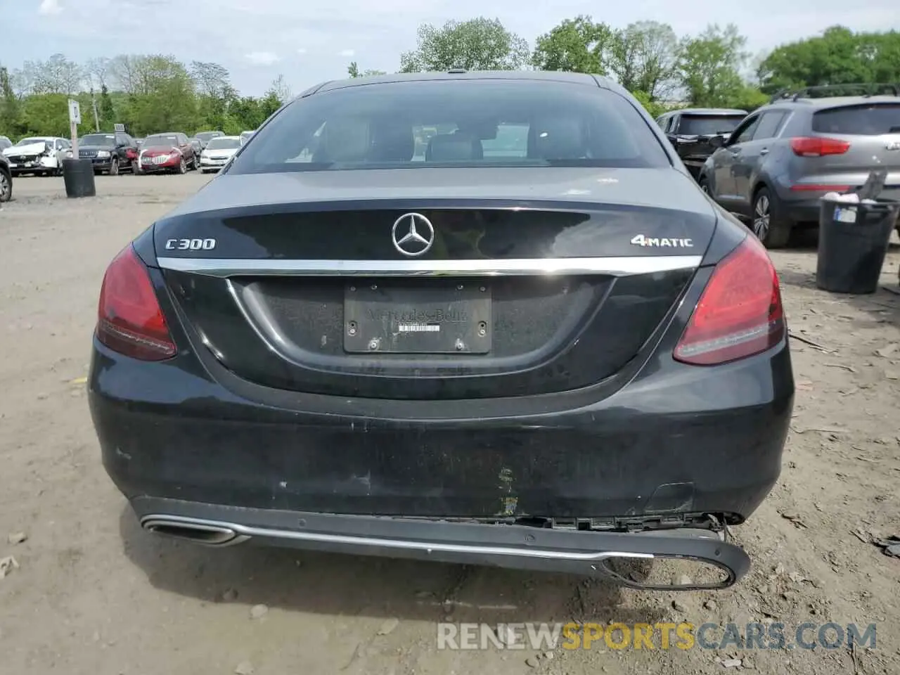 6 Photograph of a damaged car W1KWF8EB9MR610990 MERCEDES-BENZ C-CLASS 2021