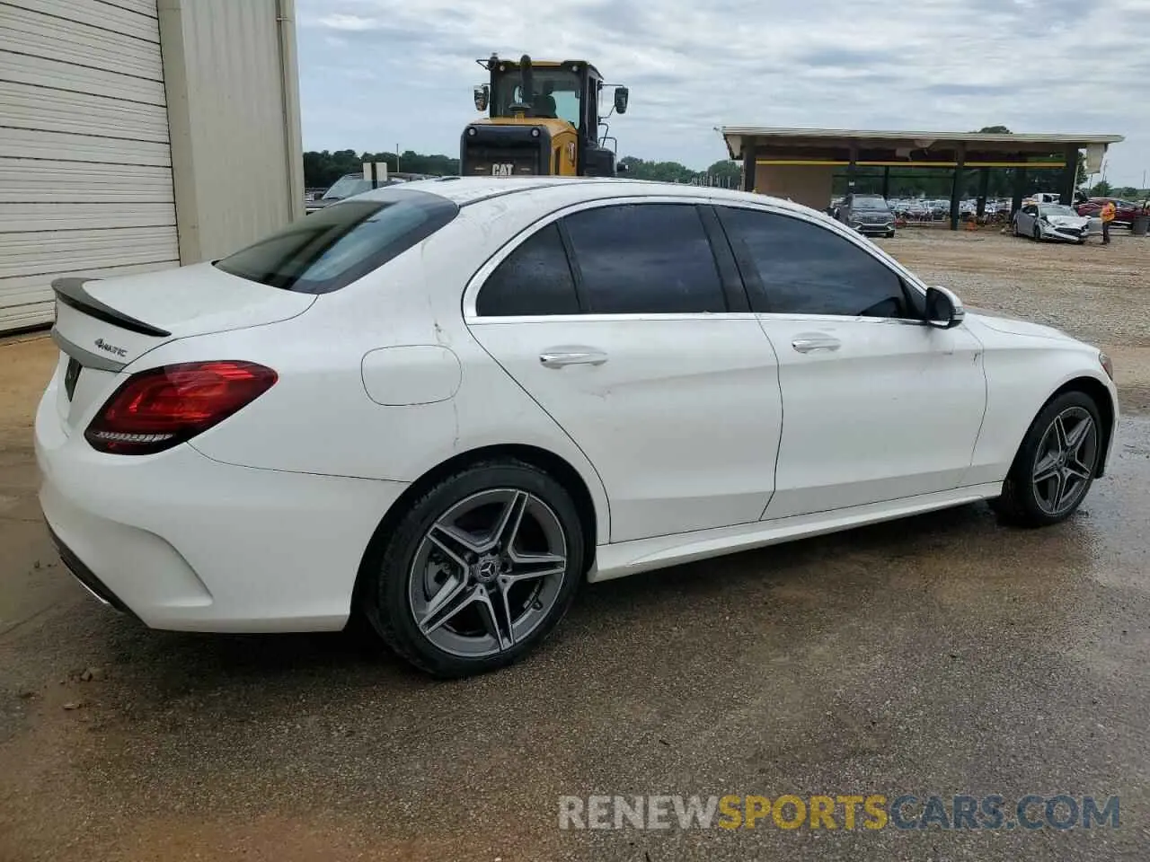 3 Photograph of a damaged car W1KWF8EB9MR616238 MERCEDES-BENZ C-CLASS 2021