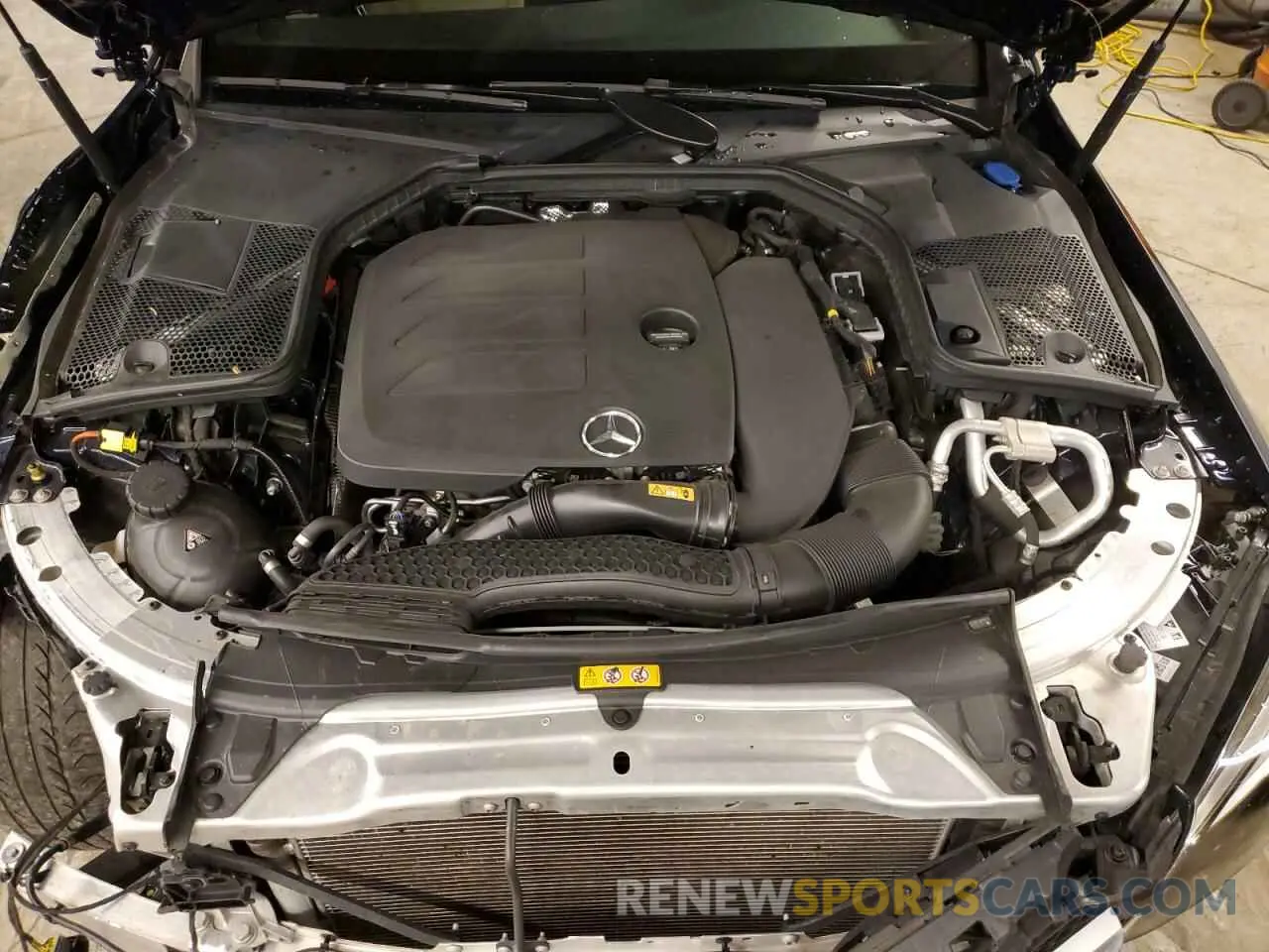 11 Photograph of a damaged car W1KWF8EB9MR642810 MERCEDES-BENZ C-CLASS 2021