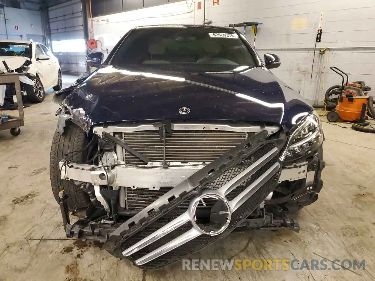 5 Photograph of a damaged car W1KWF8EB9MR642810 MERCEDES-BENZ C-CLASS 2021