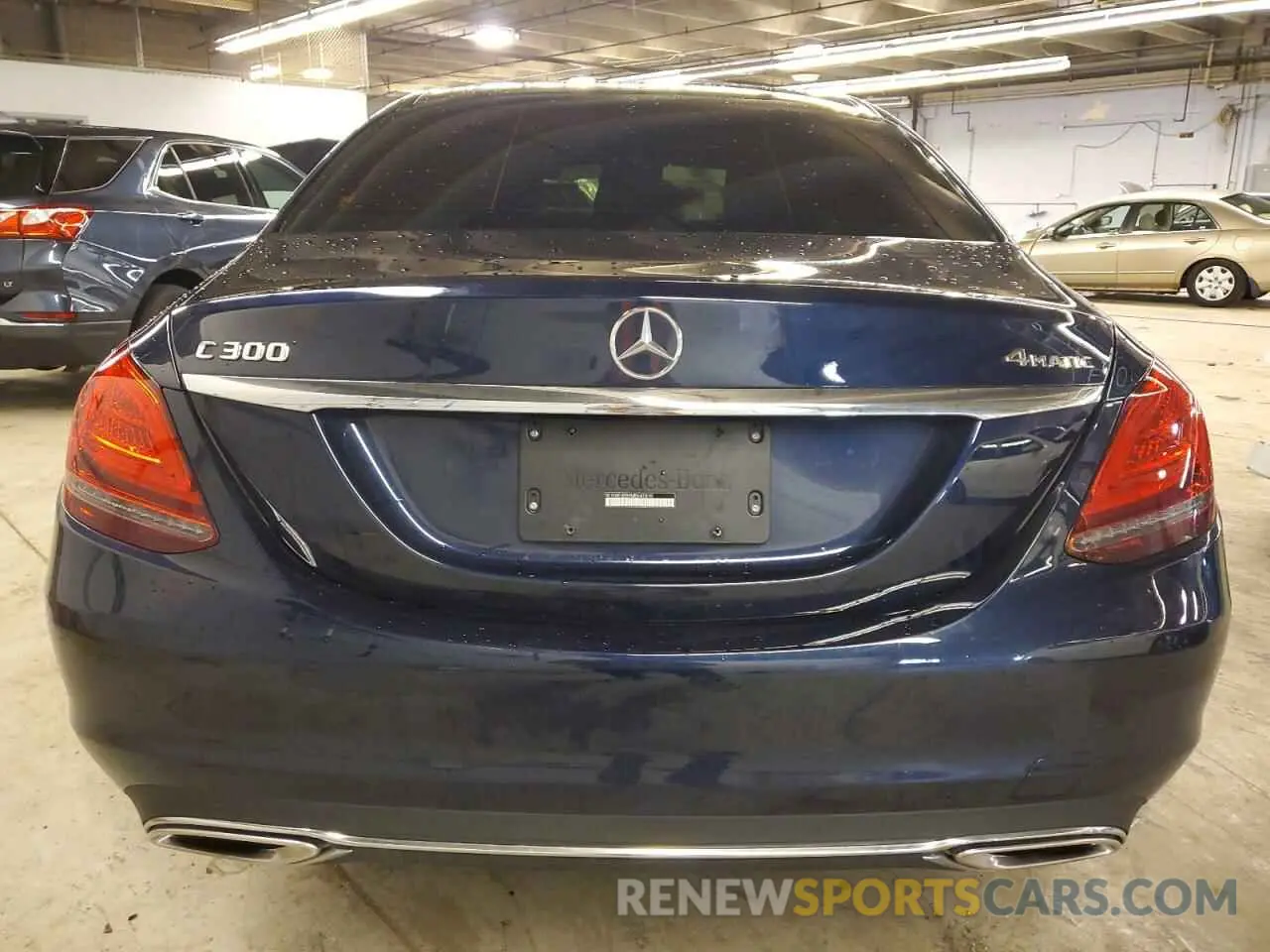 6 Photograph of a damaged car W1KWF8EB9MR642810 MERCEDES-BENZ C-CLASS 2021
