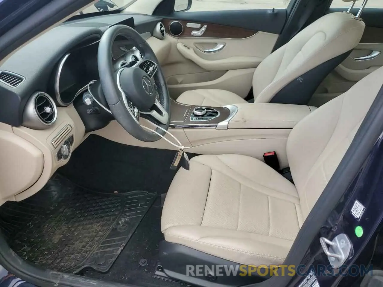 7 Photograph of a damaged car W1KWF8EBXMR610481 MERCEDES-BENZ C-CLASS 2021