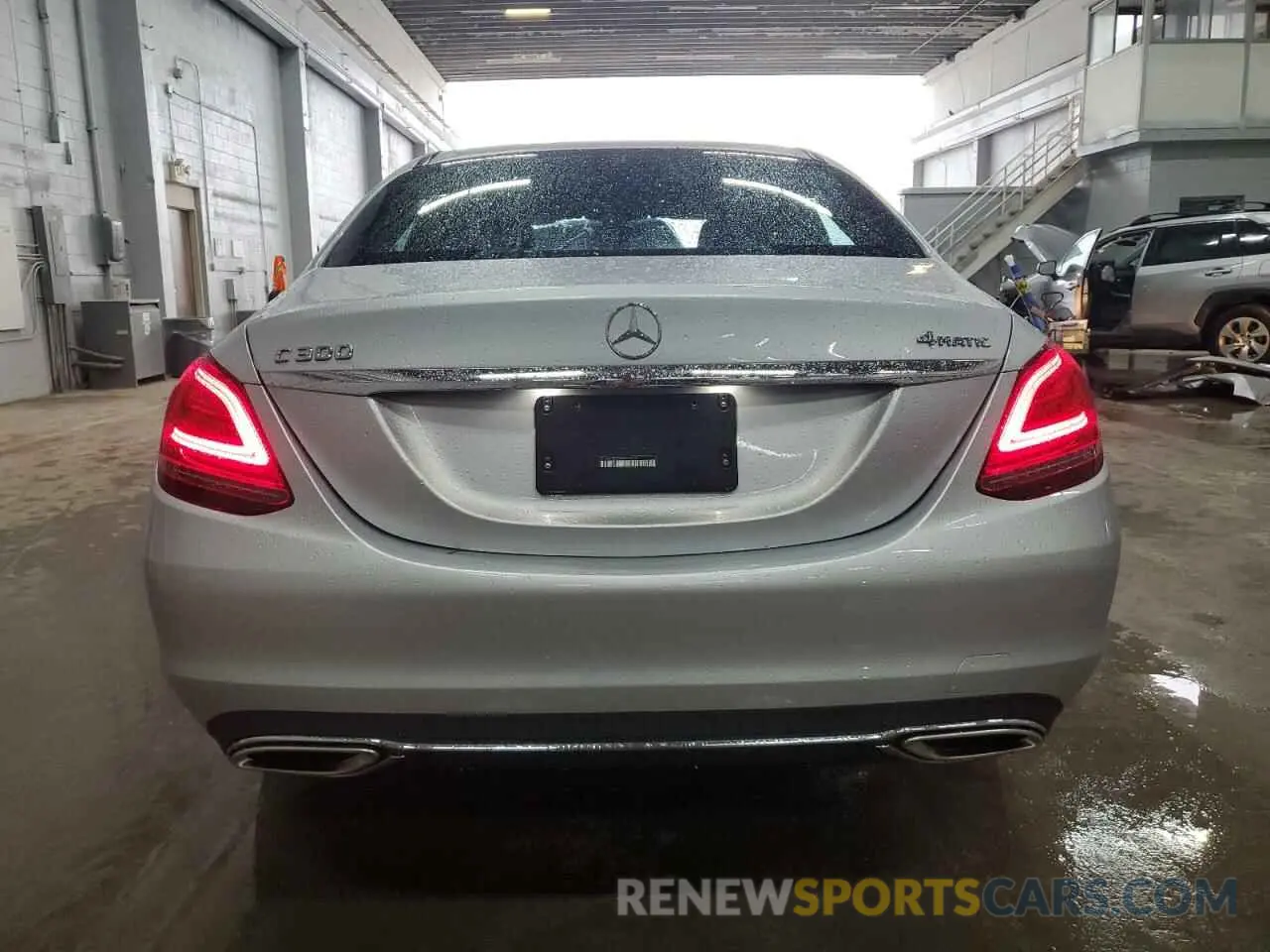 6 Photograph of a damaged car W1KWF8EBXMR636515 MERCEDES-BENZ C-CLASS 2021