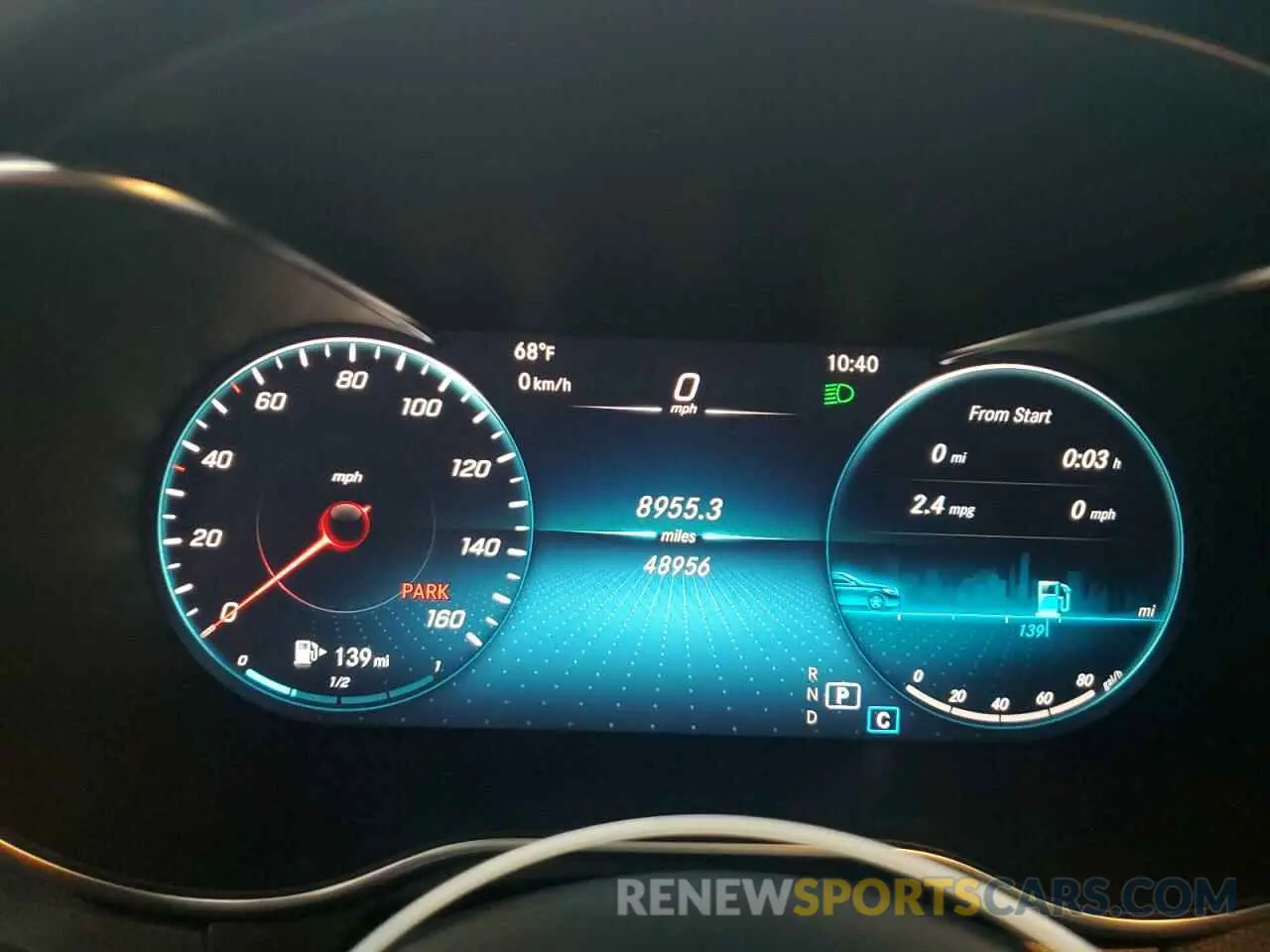 9 Photograph of a damaged car W1KWF8EBXMR636515 MERCEDES-BENZ C-CLASS 2021