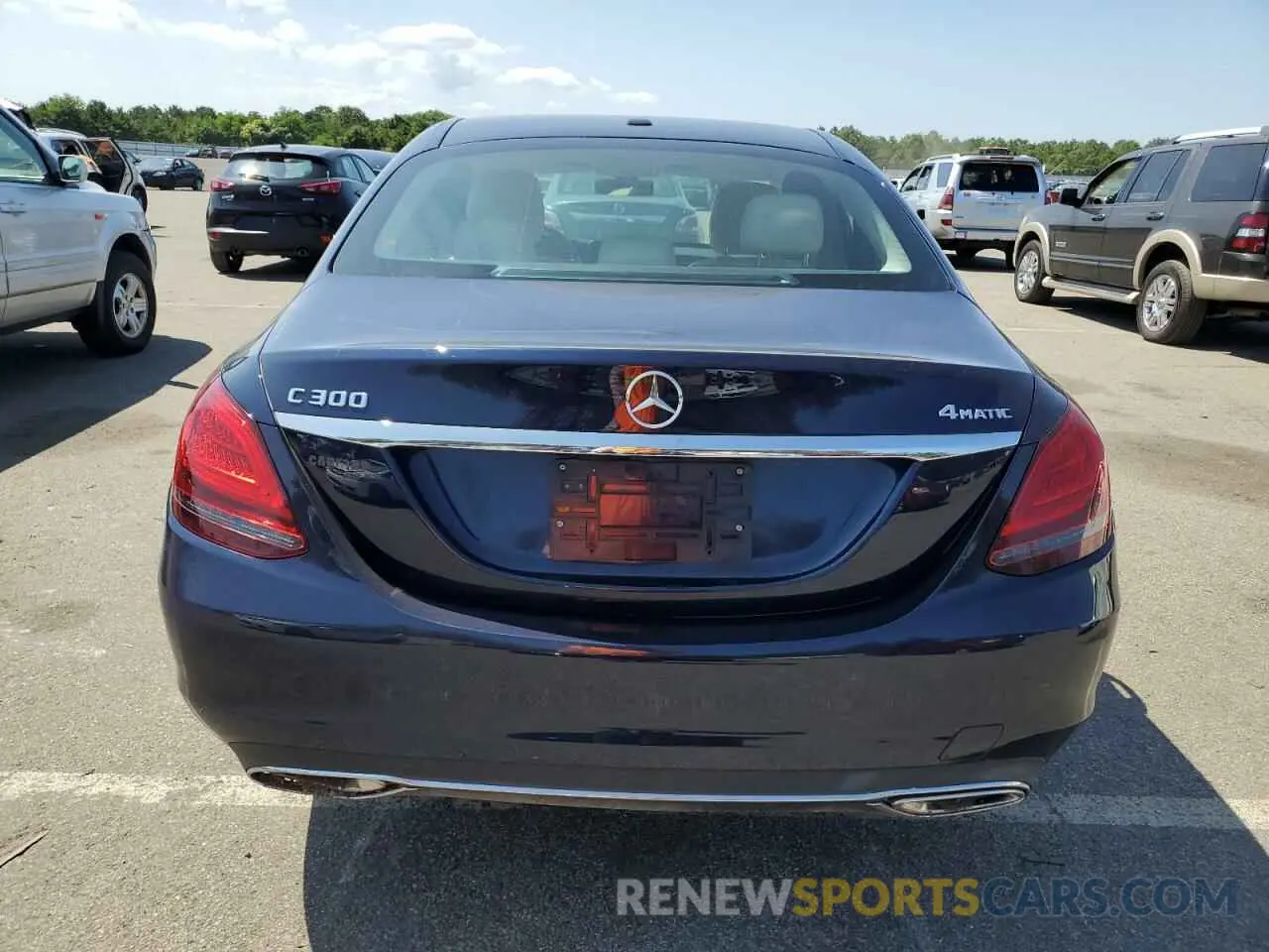 6 Photograph of a damaged car W1KWF8EBXMR649331 MERCEDES-BENZ C-CLASS 2021