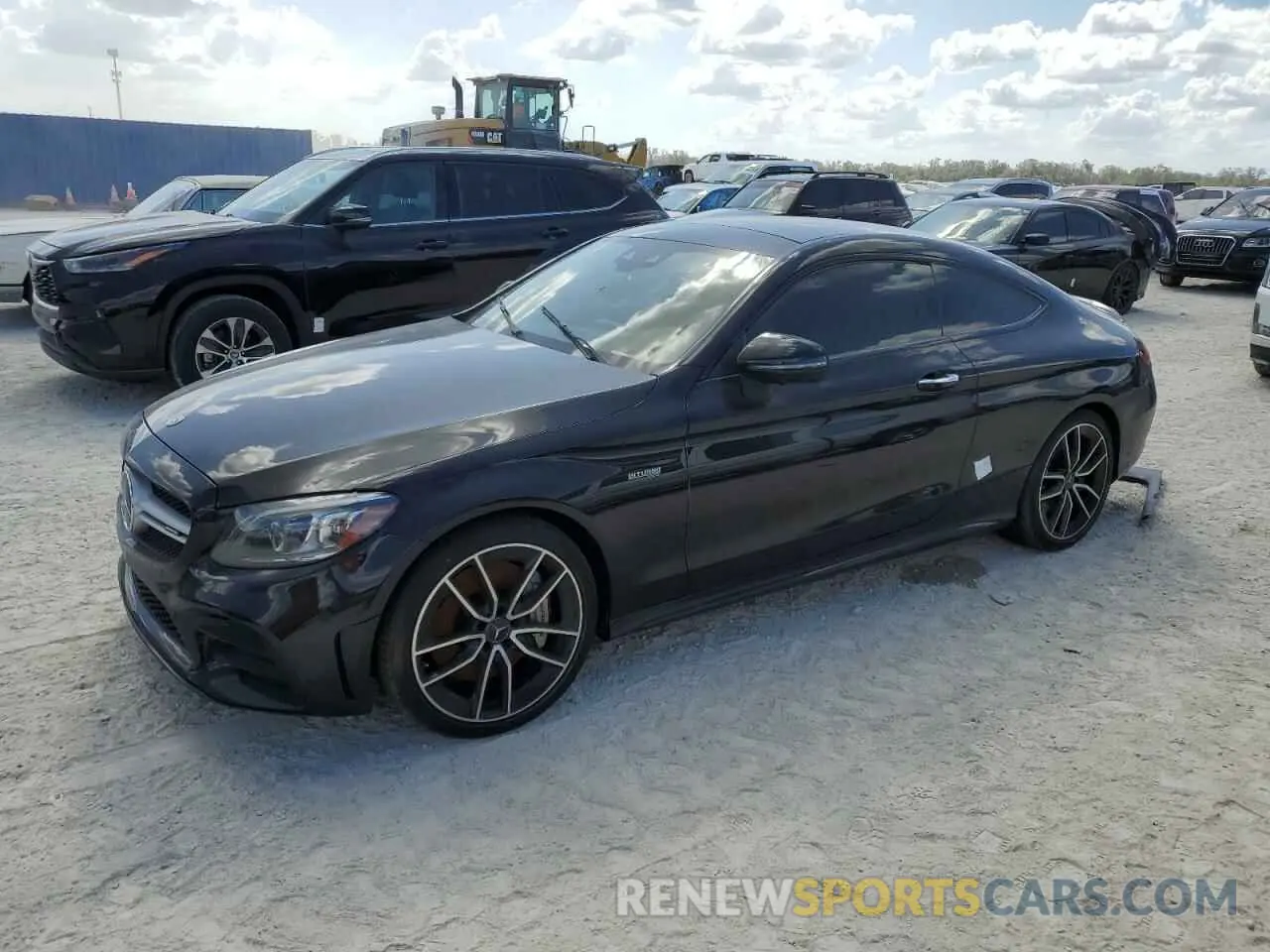 1 Photograph of a damaged car W1KWJ6EB0MG091570 MERCEDES-BENZ C-CLASS 2021