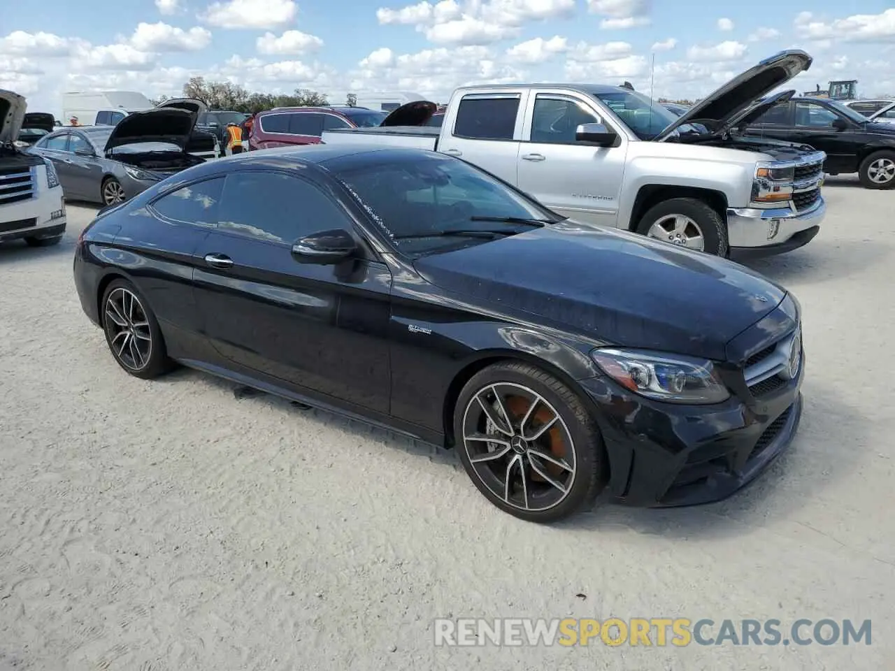 4 Photograph of a damaged car W1KWJ6EB0MG091570 MERCEDES-BENZ C-CLASS 2021
