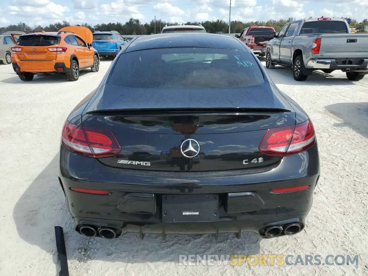 6 Photograph of a damaged car W1KWJ6EB0MG091570 MERCEDES-BENZ C-CLASS 2021