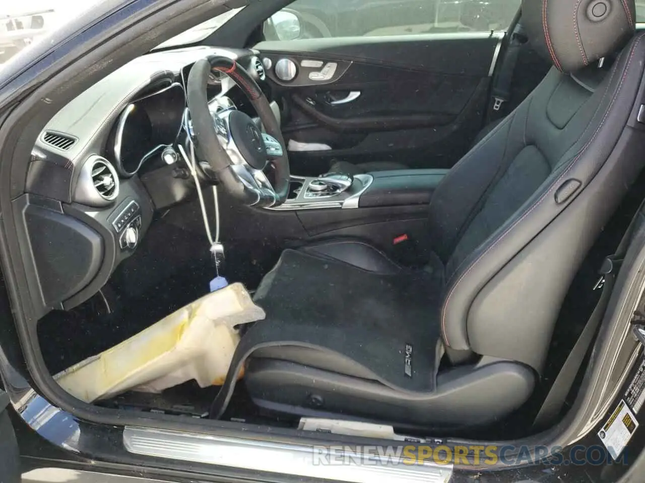 7 Photograph of a damaged car W1KWJ6EB0MG091570 MERCEDES-BENZ C-CLASS 2021