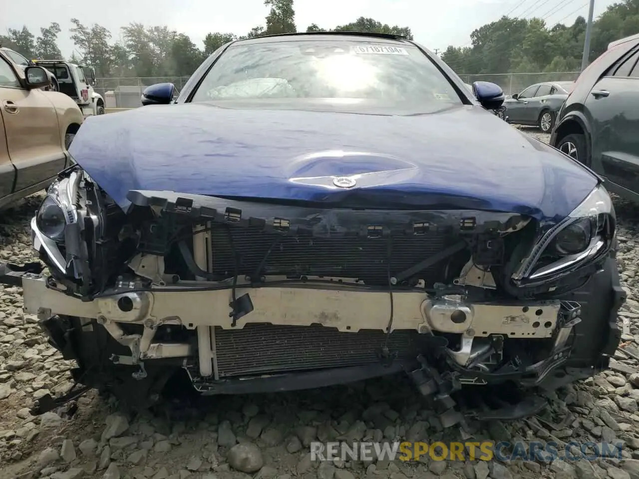 5 Photograph of a damaged car W1KWJ6EB3MG096908 MERCEDES-BENZ C-CLASS 2021