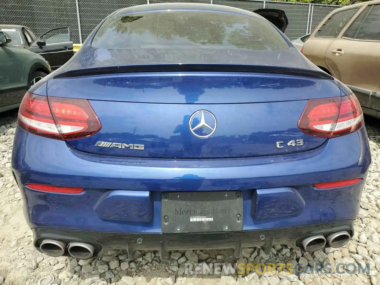 6 Photograph of a damaged car W1KWJ6EB3MG096908 MERCEDES-BENZ C-CLASS 2021