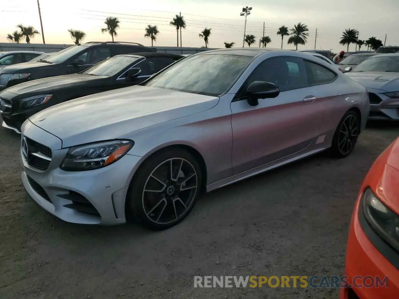 1 Photograph of a damaged car W1KWJ8DB4MG093903 MERCEDES-BENZ C-CLASS 2021