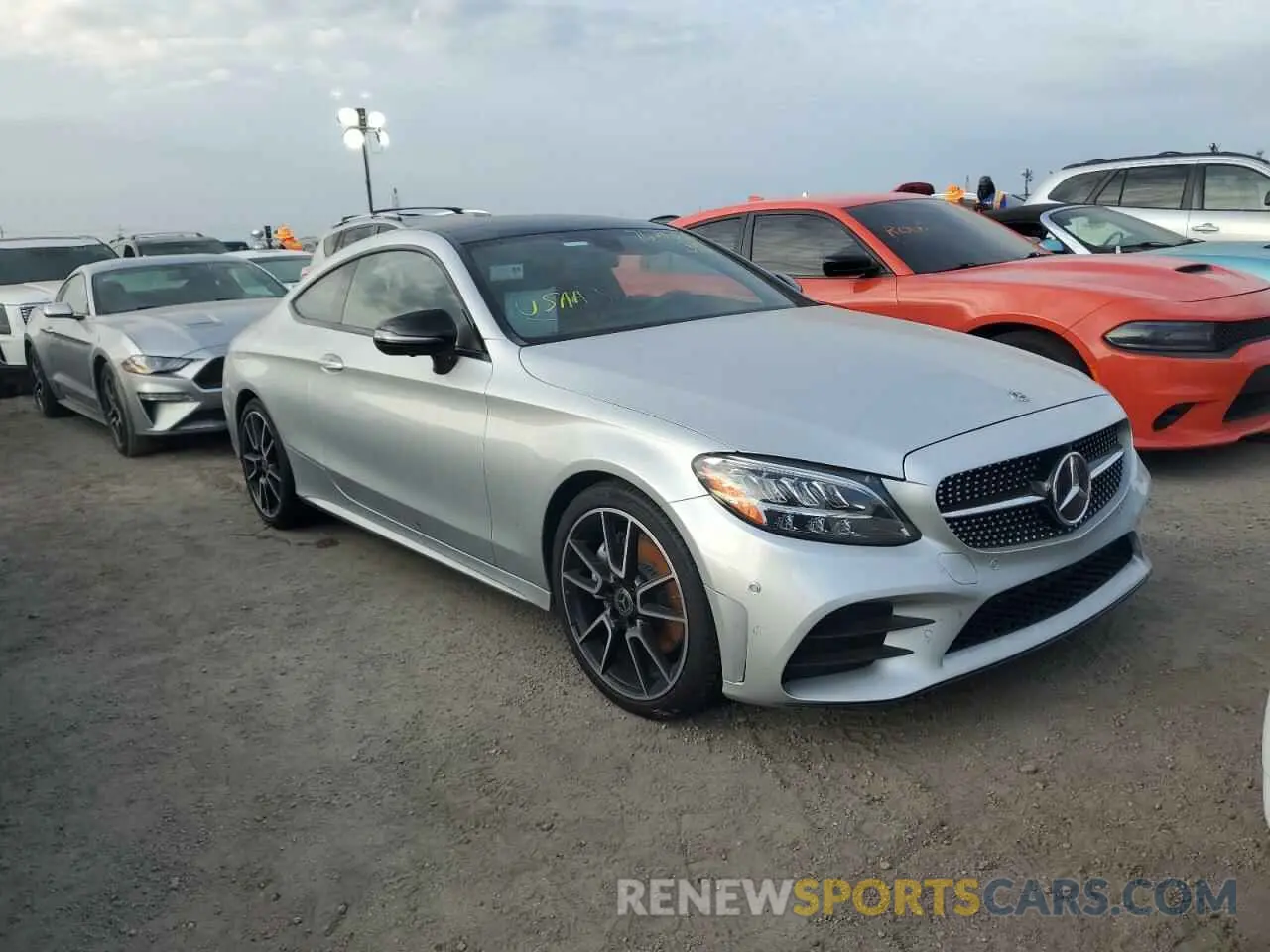 4 Photograph of a damaged car W1KWJ8DB4MG093903 MERCEDES-BENZ C-CLASS 2021