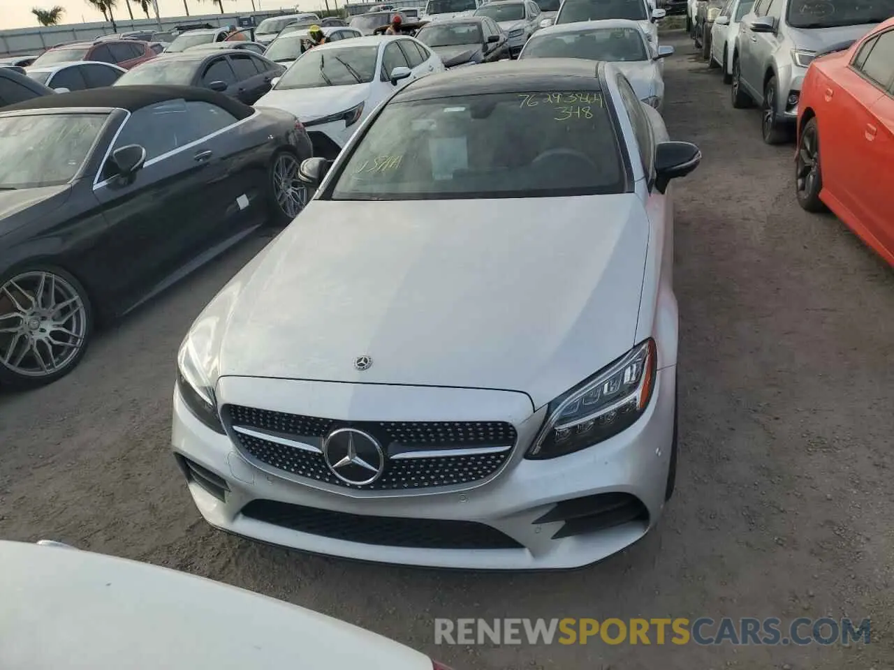 5 Photograph of a damaged car W1KWJ8DB4MG093903 MERCEDES-BENZ C-CLASS 2021