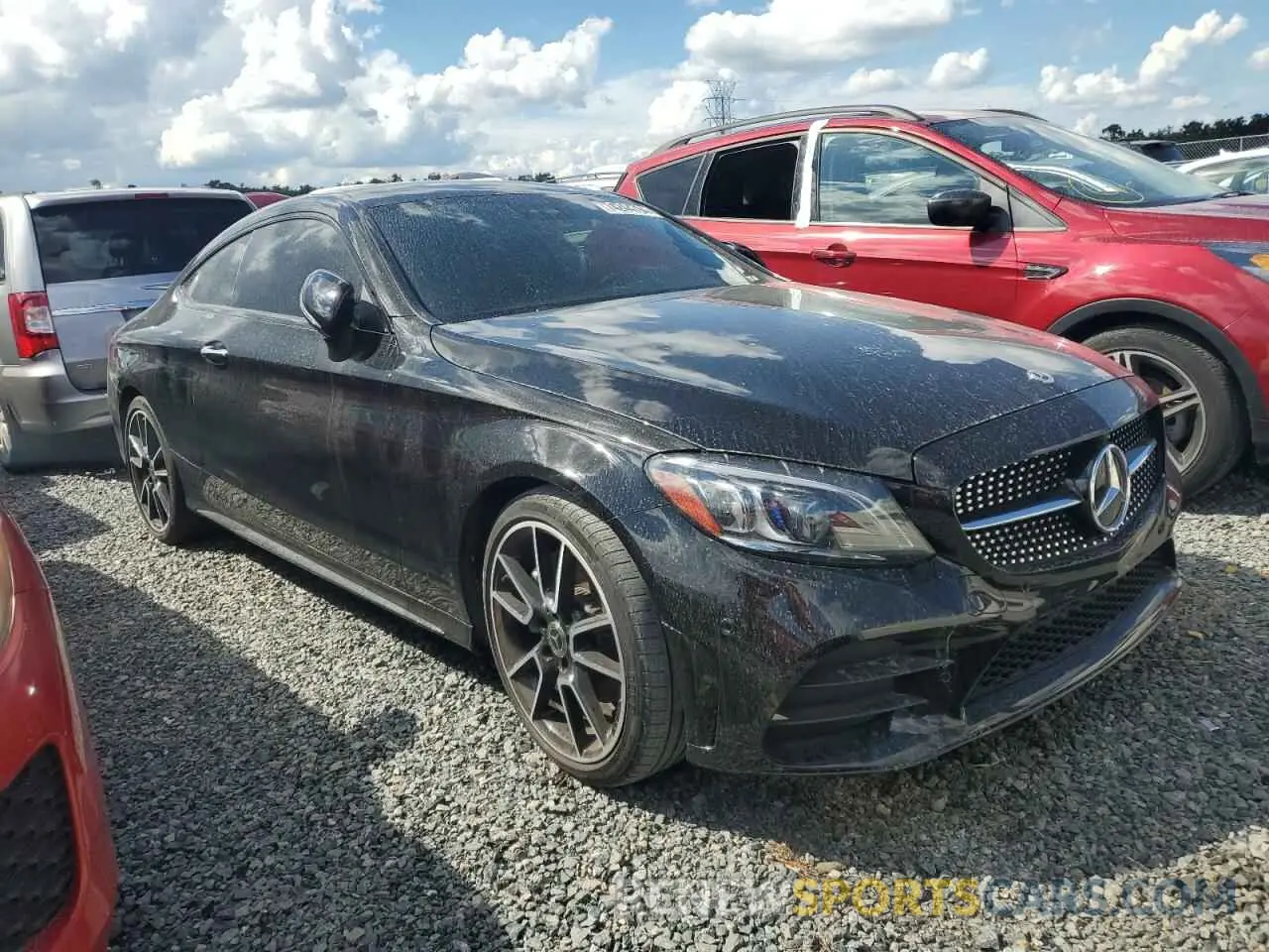 4 Photograph of a damaged car W1KWJ8DBXMG100112 MERCEDES-BENZ C-CLASS 2021