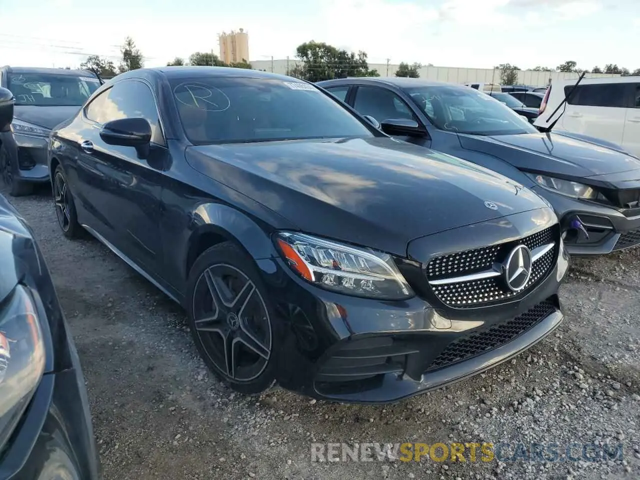 4 Photograph of a damaged car W1KWJ8EB4MG092040 MERCEDES-BENZ C-CLASS 2021