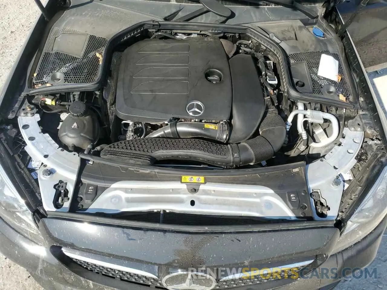 11 Photograph of a damaged car W1KWJ8EB9MG067523 MERCEDES-BENZ C-CLASS 2021