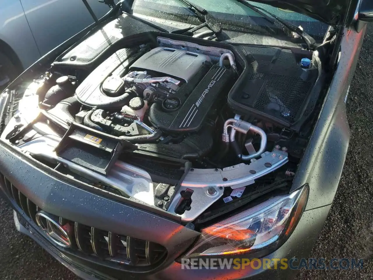 11 Photograph of a damaged car W1KWJ8GB3MG070284 MERCEDES-BENZ C-CLASS 2021