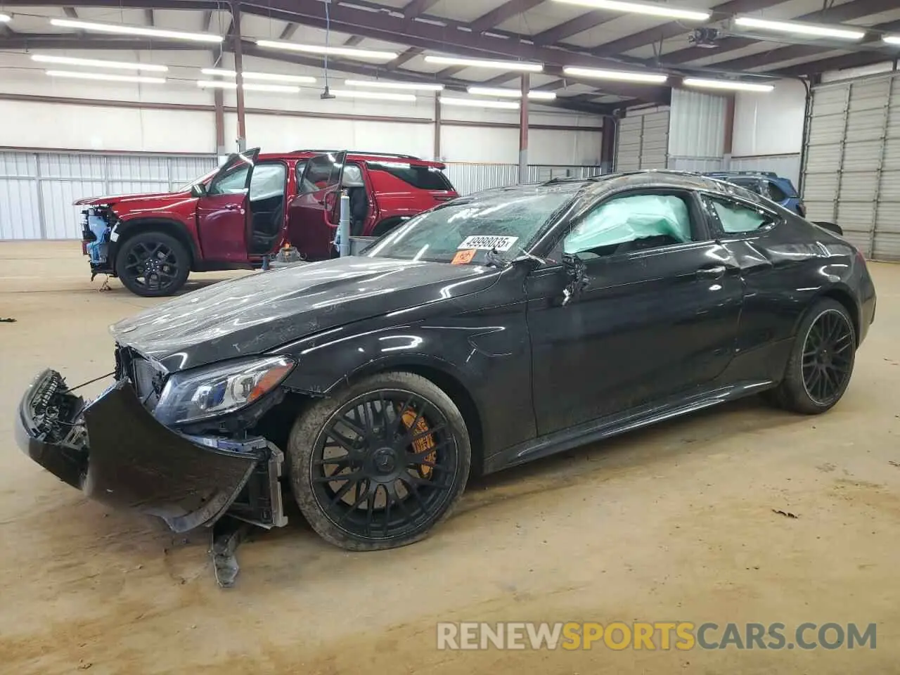 1 Photograph of a damaged car W1KWJ8HB1MG056110 MERCEDES-BENZ C-CLASS 2021