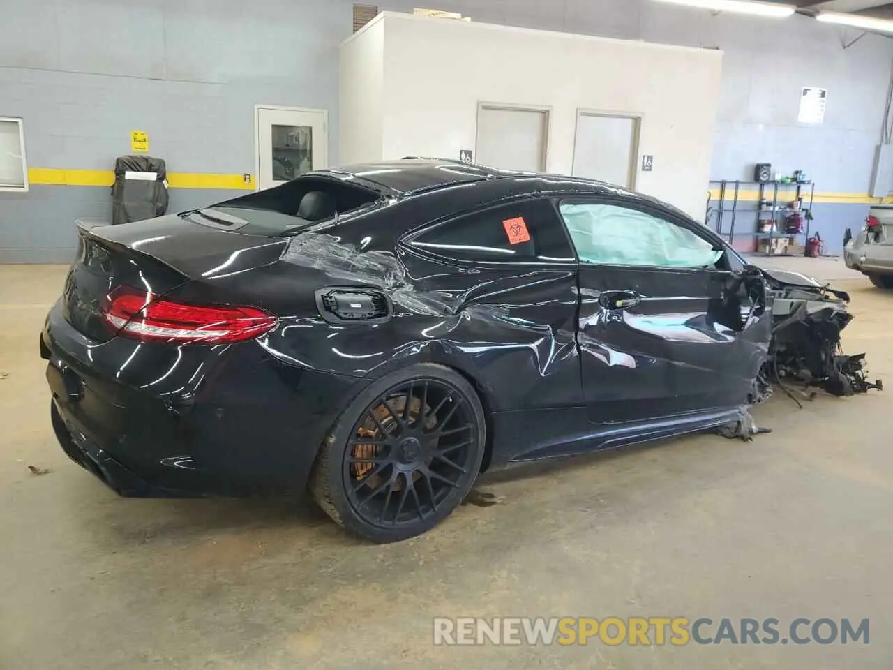 3 Photograph of a damaged car W1KWJ8HB1MG056110 MERCEDES-BENZ C-CLASS 2021