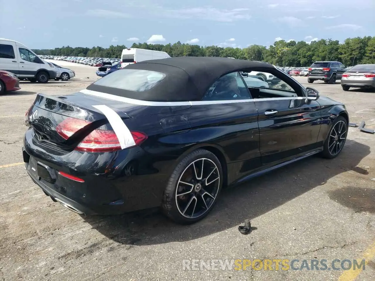 3 Photograph of a damaged car W1KWK8DB4MG054872 MERCEDES-BENZ C-CLASS 2021