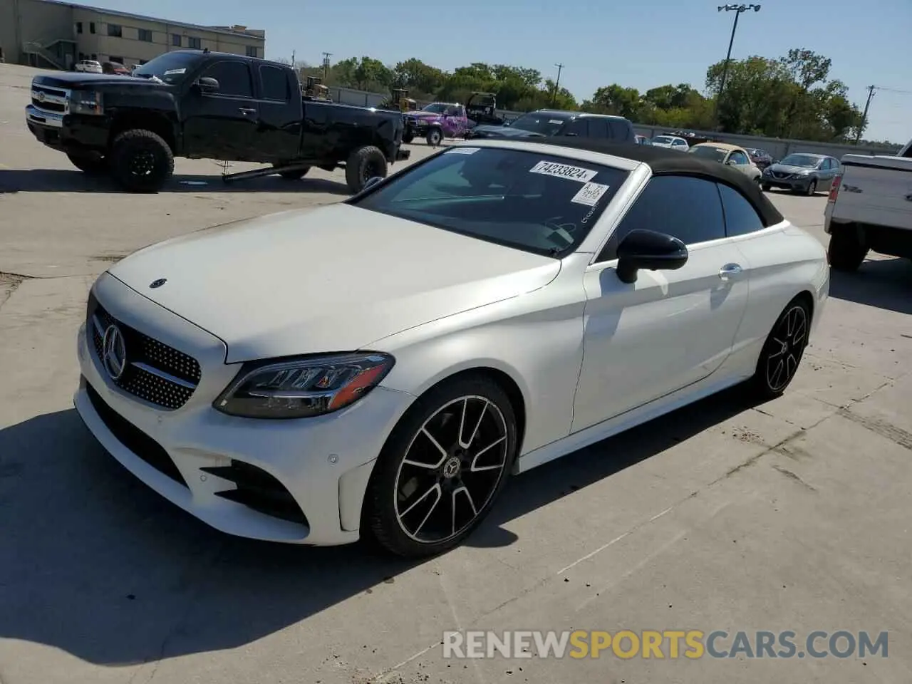 1 Photograph of a damaged car W1KWK8DB6MG070314 MERCEDES-BENZ C-CLASS 2021