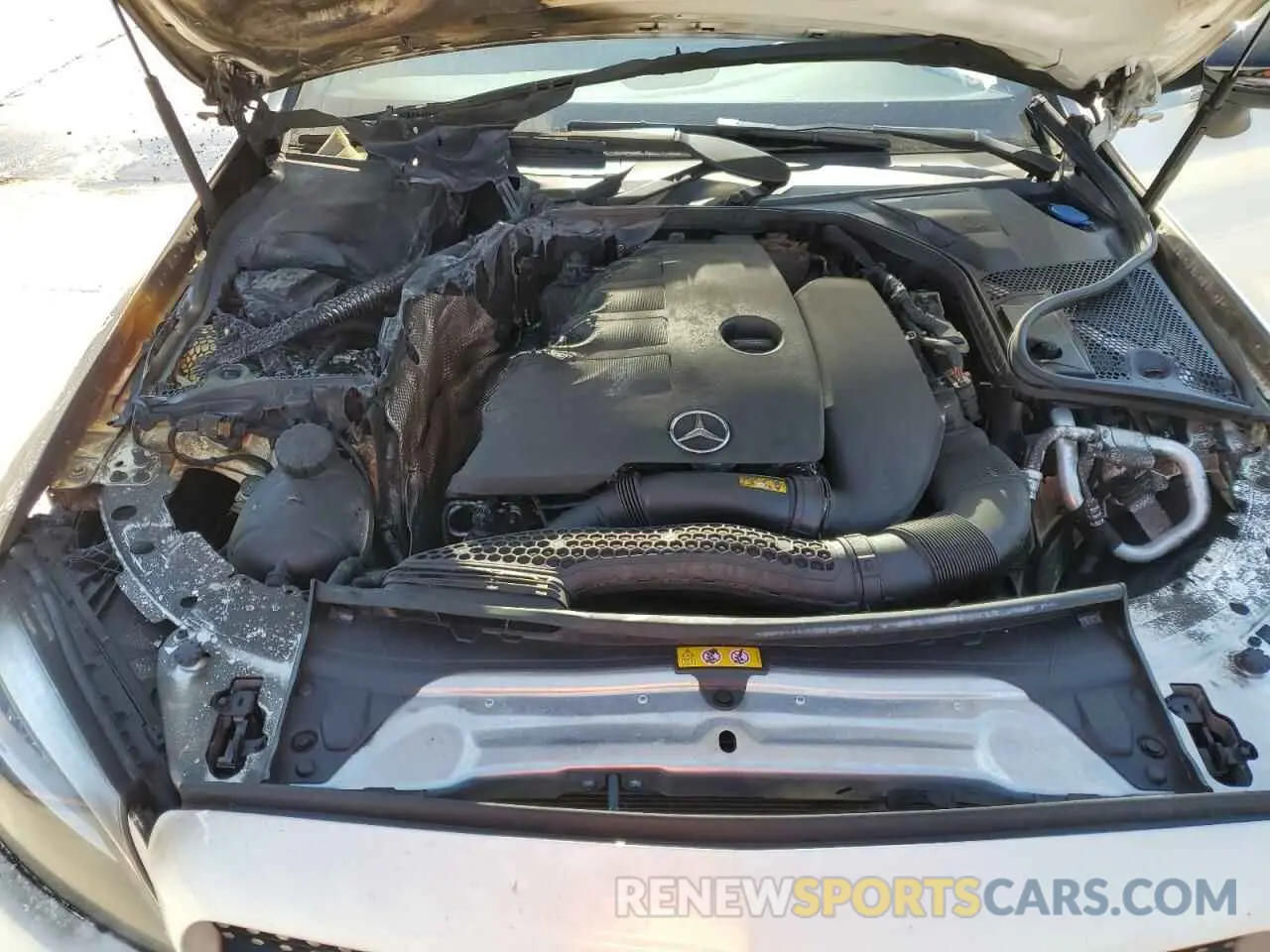 11 Photograph of a damaged car W1KWK8DB6MG070314 MERCEDES-BENZ C-CLASS 2021