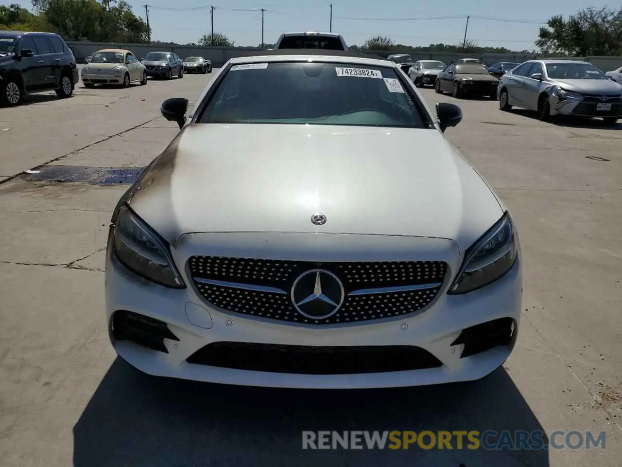 5 Photograph of a damaged car W1KWK8DB6MG070314 MERCEDES-BENZ C-CLASS 2021