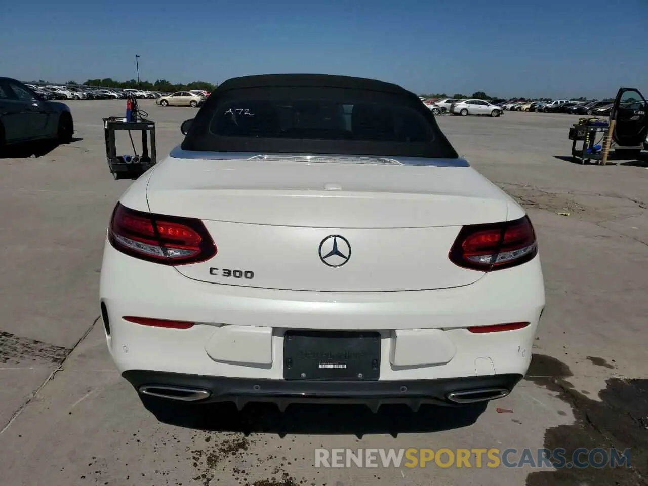 6 Photograph of a damaged car W1KWK8DB6MG070314 MERCEDES-BENZ C-CLASS 2021