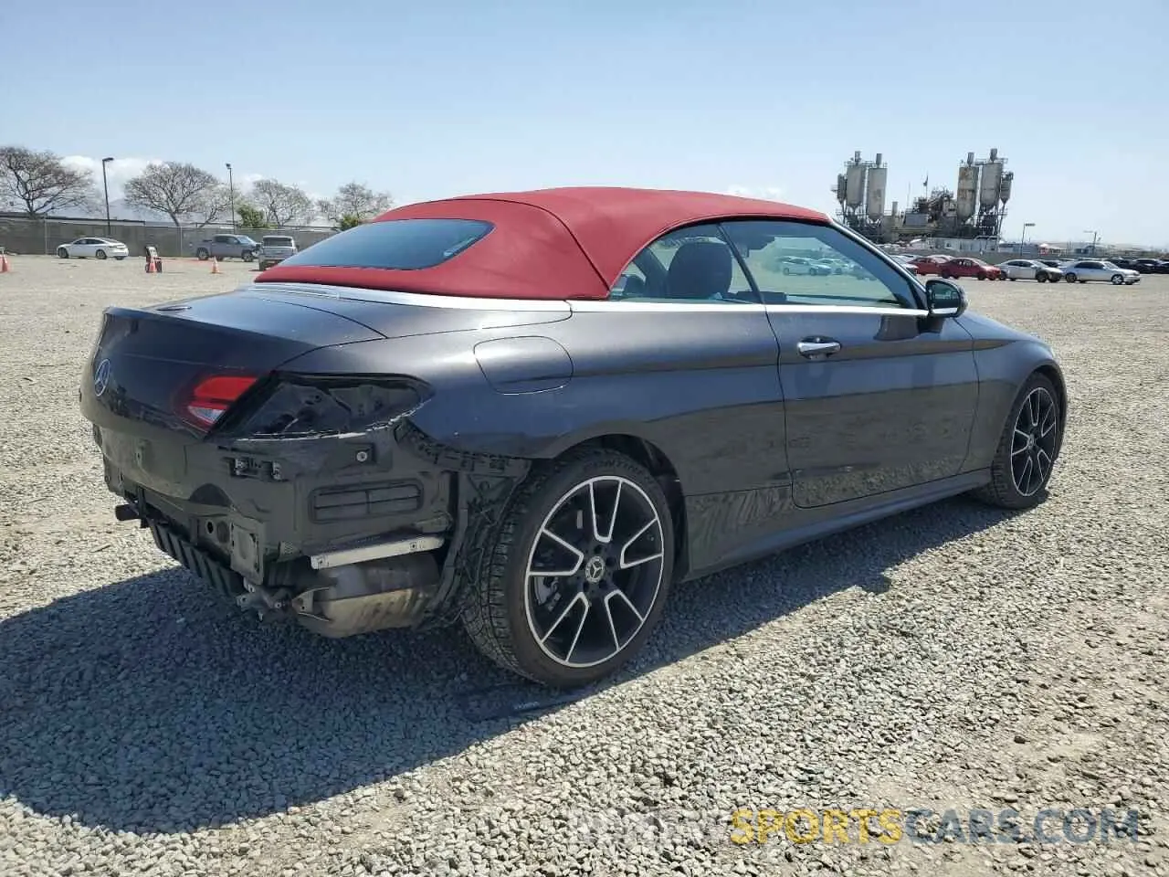 3 Photograph of a damaged car W1KWK8DB6MG101030 MERCEDES-BENZ C-CLASS 2021
