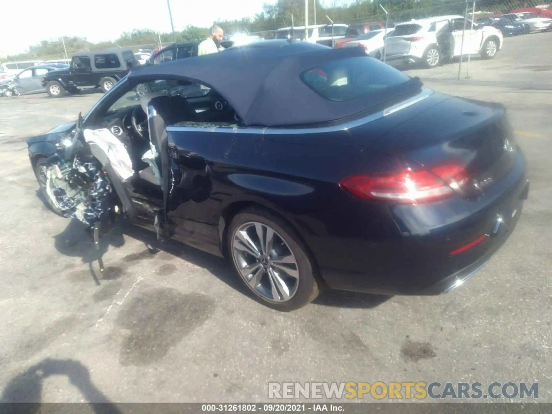 3 Photograph of a damaged car W1KWK8DB9MG093943 MERCEDES-BENZ C-CLASS 2021