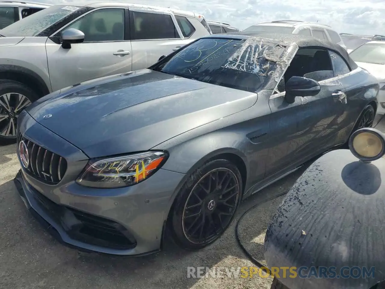 1 Photograph of a damaged car W1KWK8GB0MG052113 MERCEDES-BENZ C-CLASS 2021