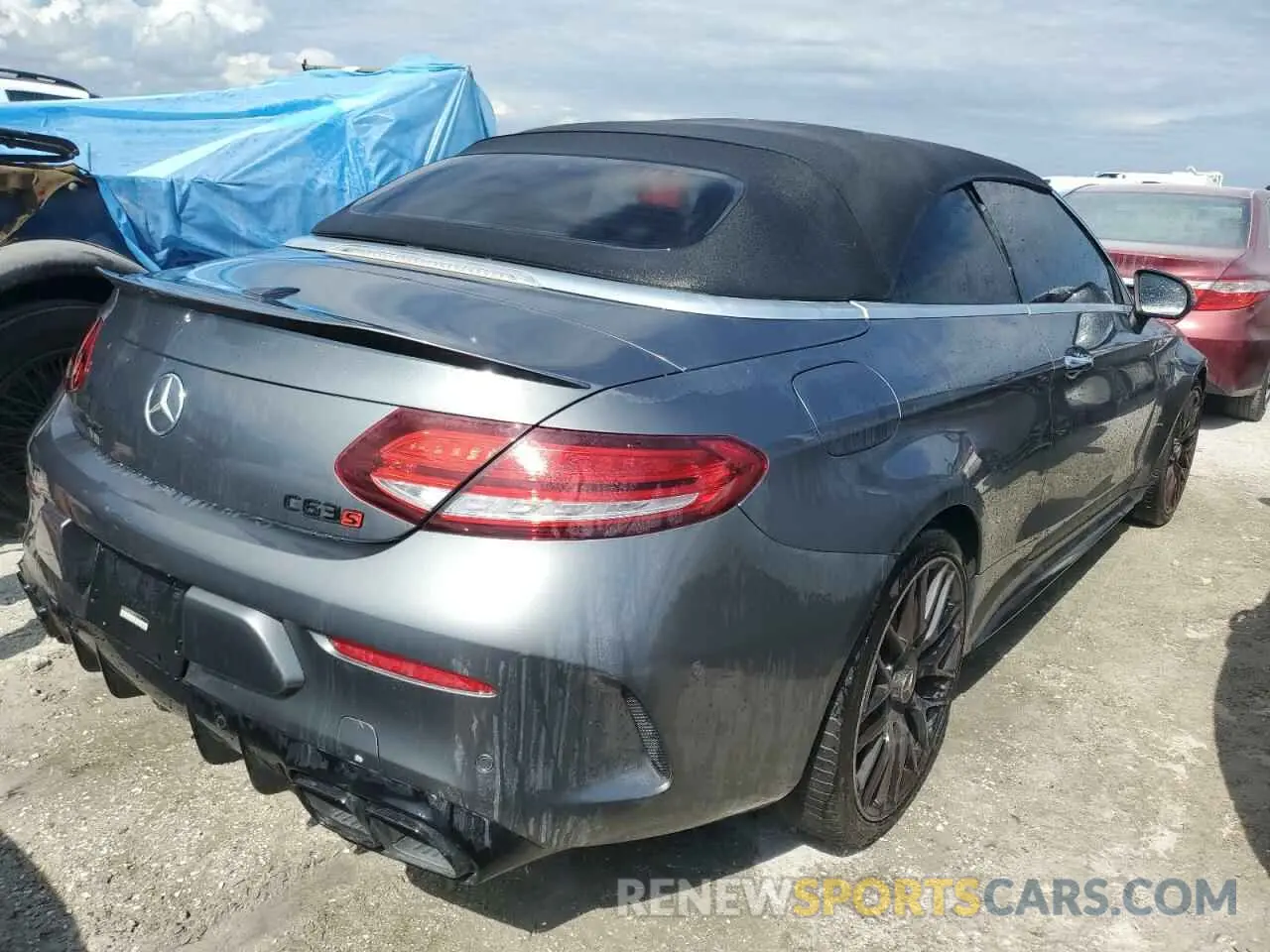3 Photograph of a damaged car W1KWK8GB0MG052113 MERCEDES-BENZ C-CLASS 2021