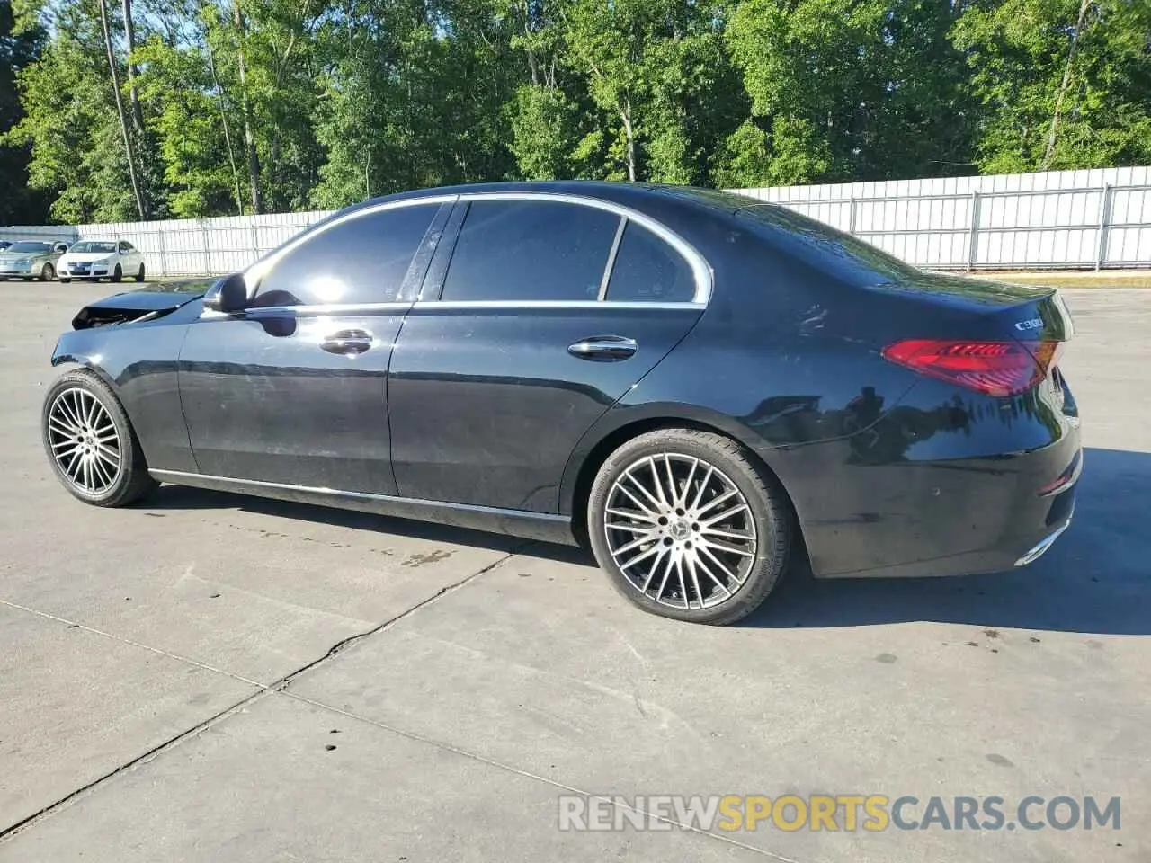 2 Photograph of a damaged car W1KAF4GB0NR012062 MERCEDES-BENZ C-CLASS 2022
