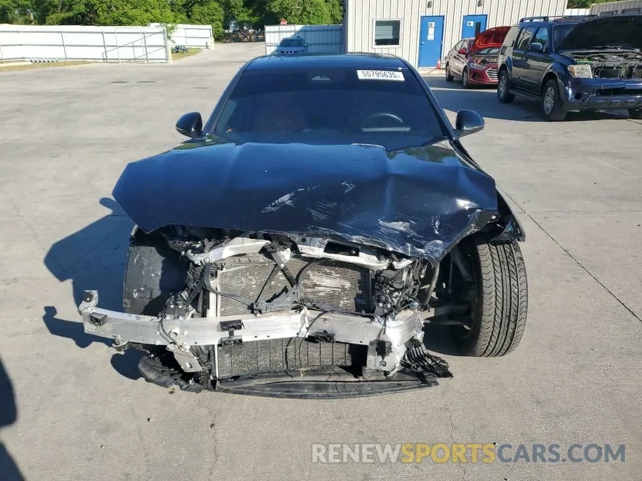 5 Photograph of a damaged car W1KAF4GB0NR012062 MERCEDES-BENZ C-CLASS 2022