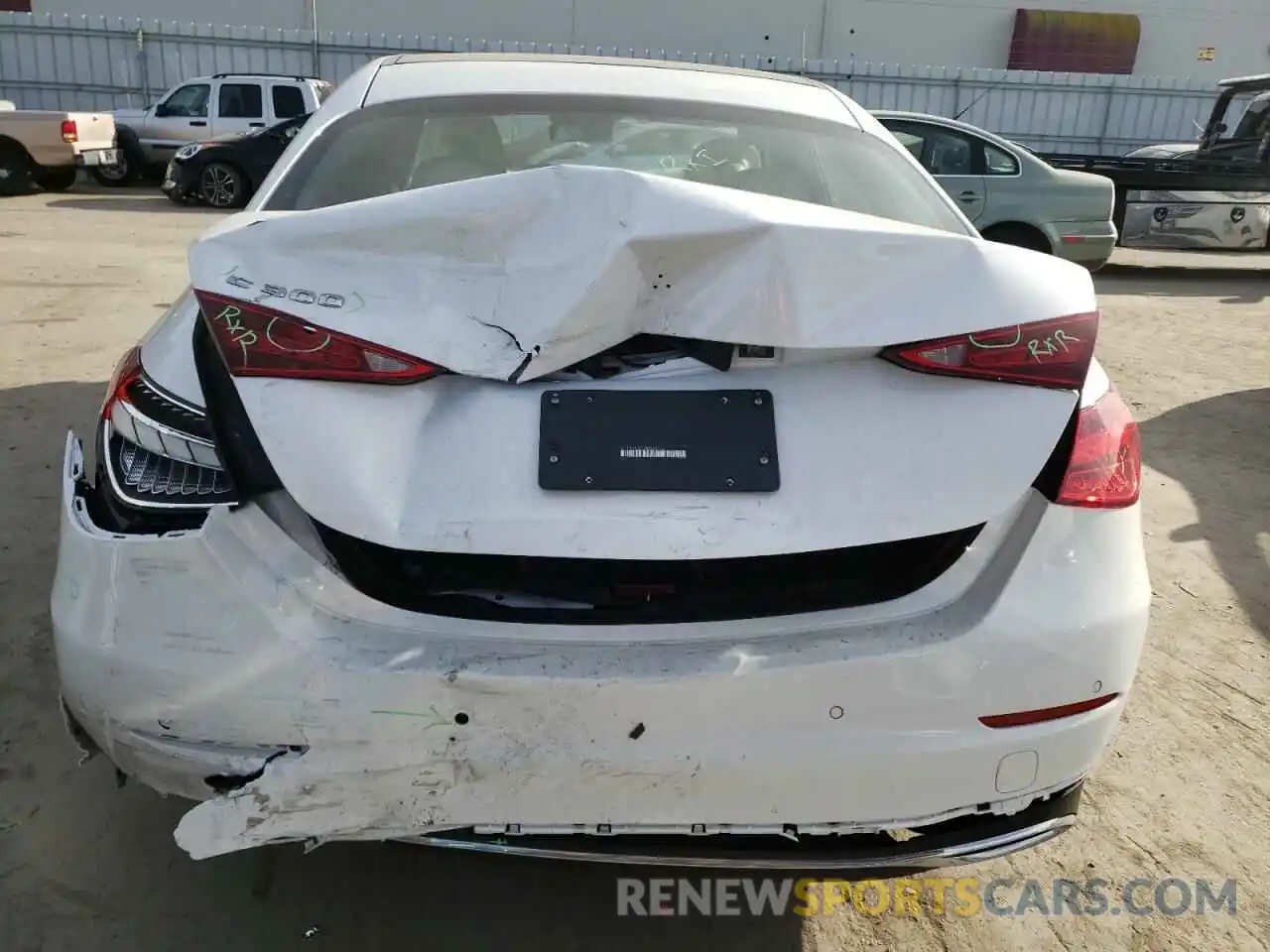 6 Photograph of a damaged car W1KAF4GB0NR038290 MERCEDES-BENZ C-CLASS 2022