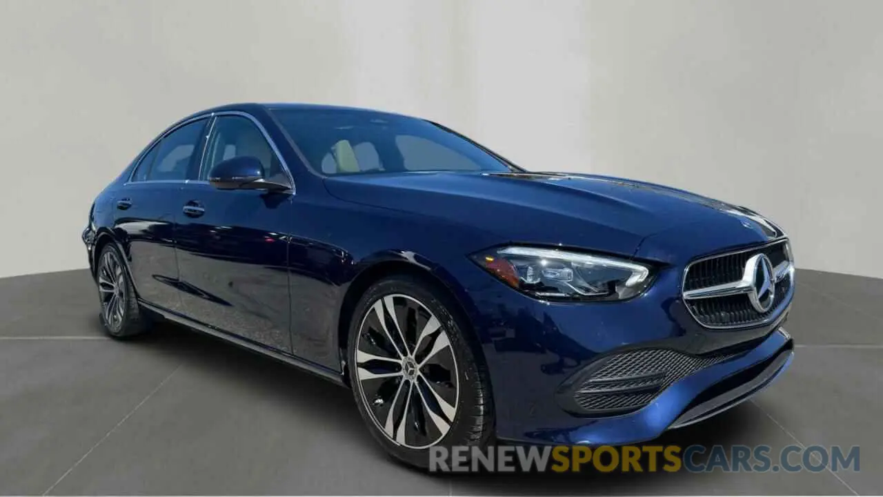 1 Photograph of a damaged car W1KAF4GB1NR044888 MERCEDES-BENZ C-CLASS 2022