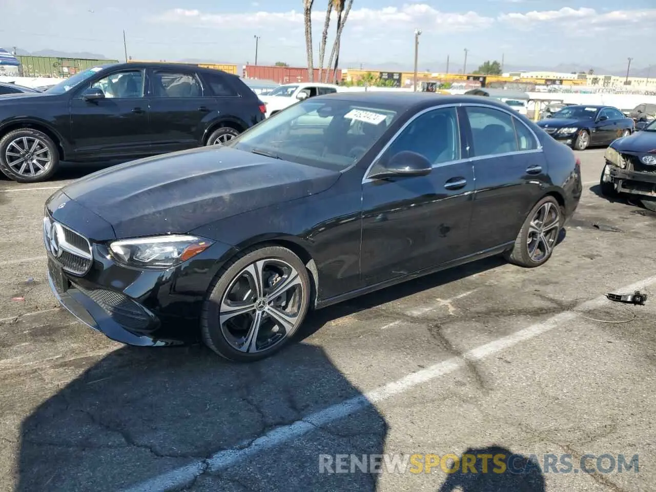 1 Photograph of a damaged car W1KAF4GB1NR062047 MERCEDES-BENZ C-CLASS 2022