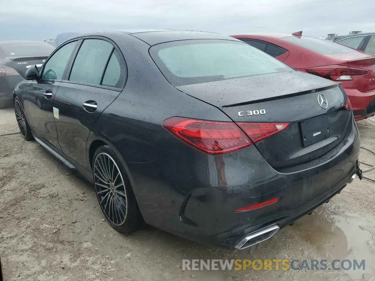 2 Photograph of a damaged car W1KAF4GB1NR065790 MERCEDES-BENZ C-CLASS 2022