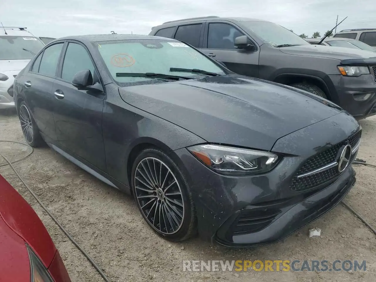 4 Photograph of a damaged car W1KAF4GB1NR065790 MERCEDES-BENZ C-CLASS 2022