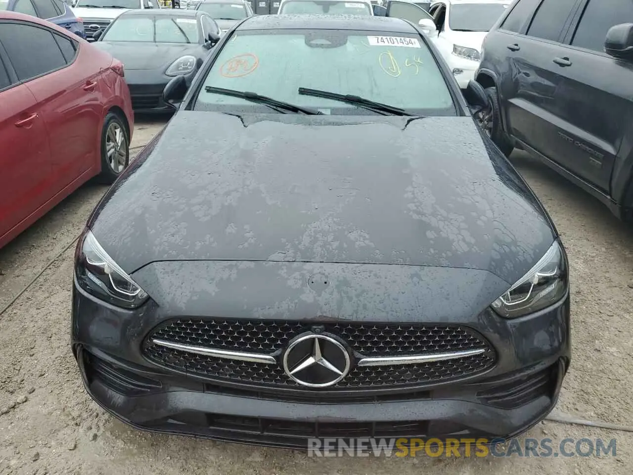 5 Photograph of a damaged car W1KAF4GB1NR065790 MERCEDES-BENZ C-CLASS 2022