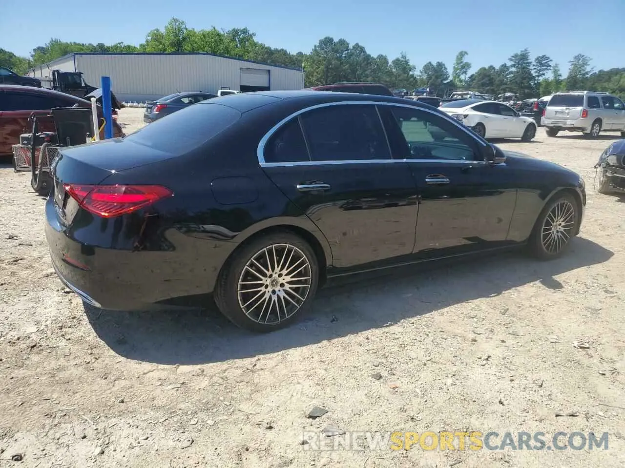 3 Photograph of a damaged car W1KAF4GB3NR009205 MERCEDES-BENZ C-CLASS 2022