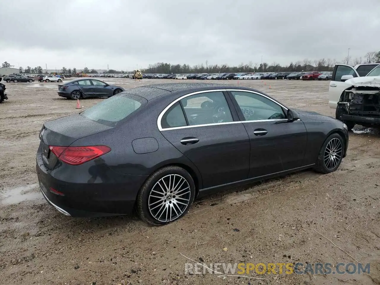 3 Photograph of a damaged car W1KAF4GB4NR018480 MERCEDES-BENZ C-CLASS 2022