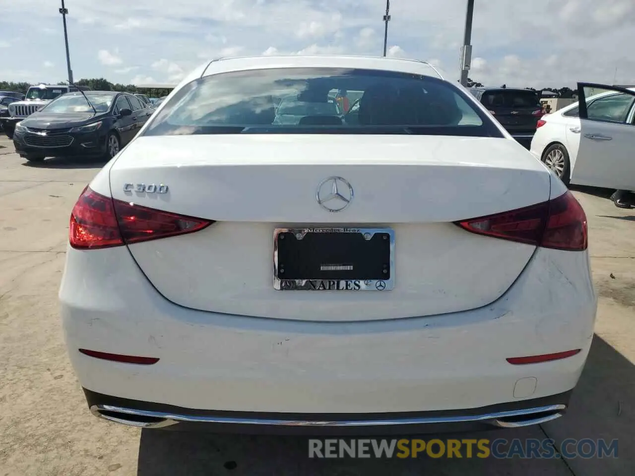 6 Photograph of a damaged car W1KAF4GB5NR008637 MERCEDES-BENZ C-CLASS 2022
