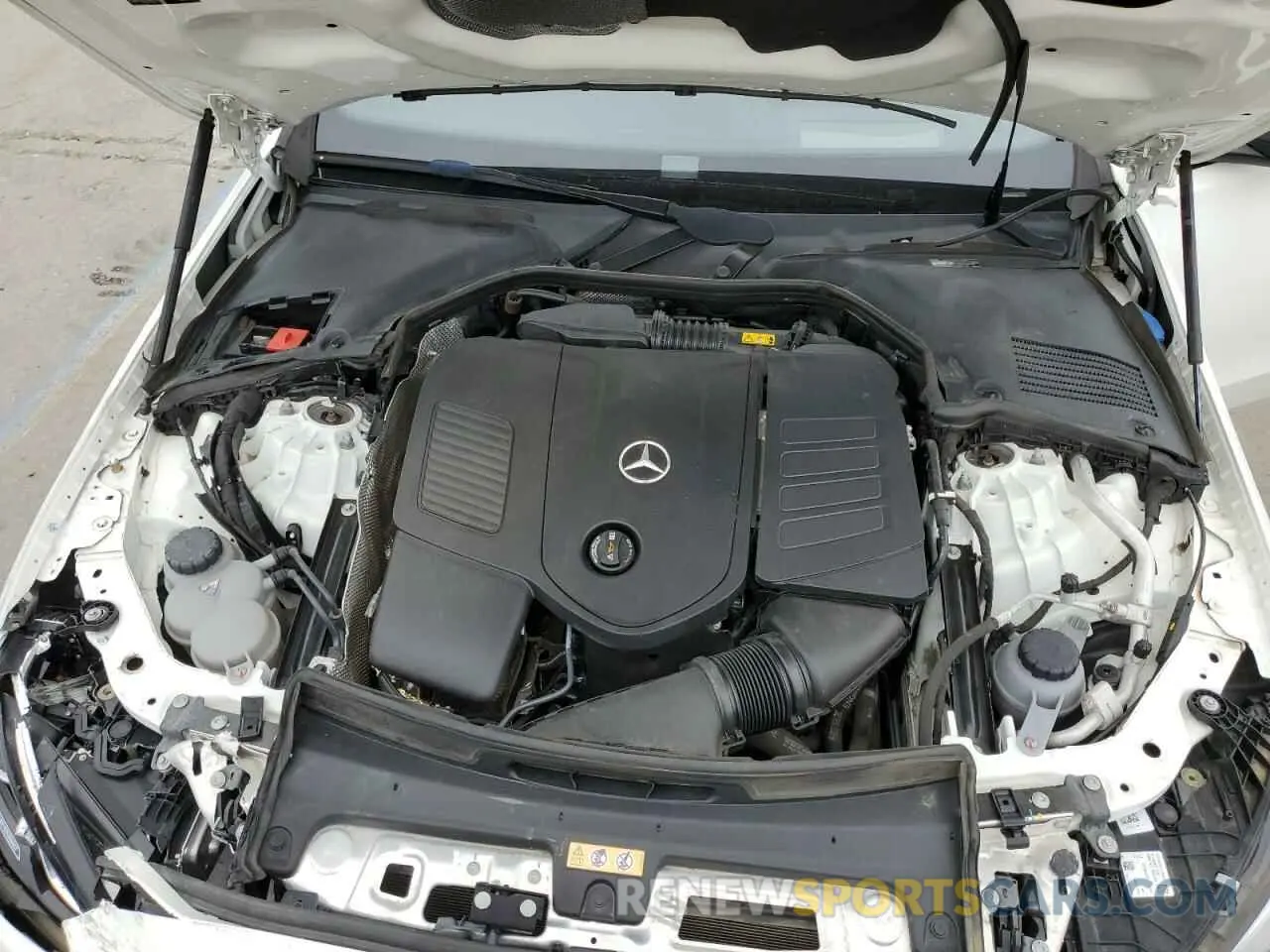 11 Photograph of a damaged car W1KAF4GB5NR016687 MERCEDES-BENZ C-CLASS 2022