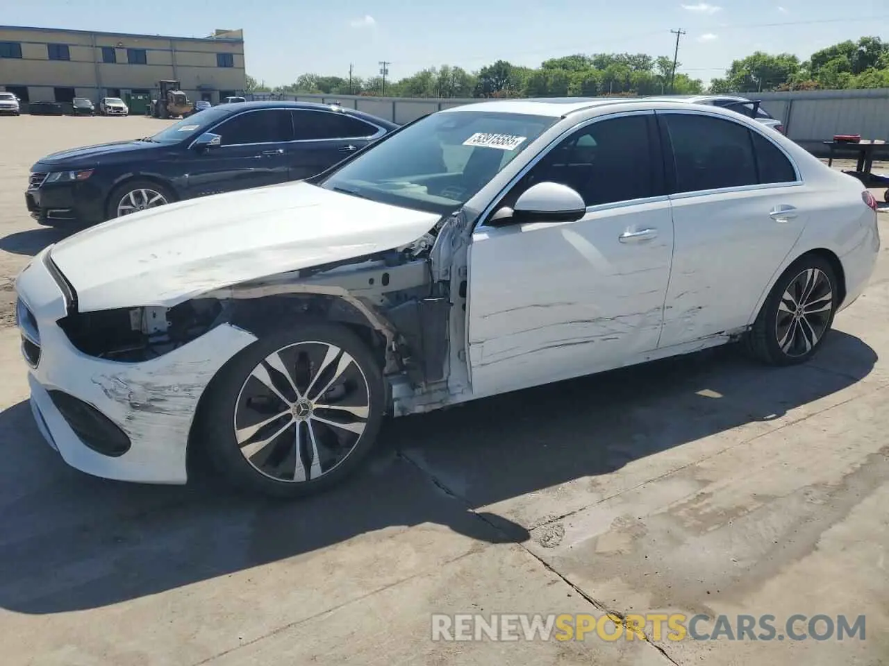 1 Photograph of a damaged car W1KAF4GB5NR038821 MERCEDES-BENZ C-CLASS 2022